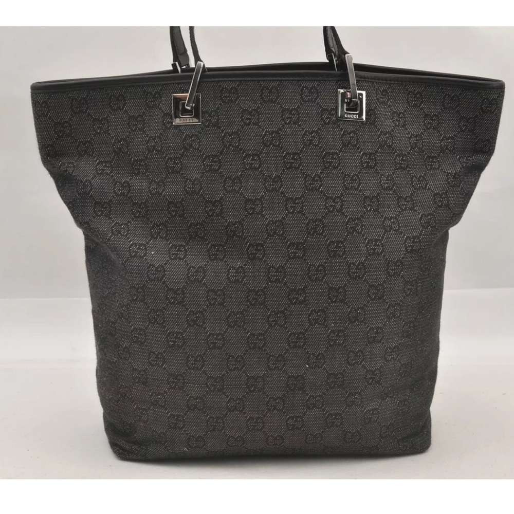 Authentic Black Gucci Large Tote - image 8